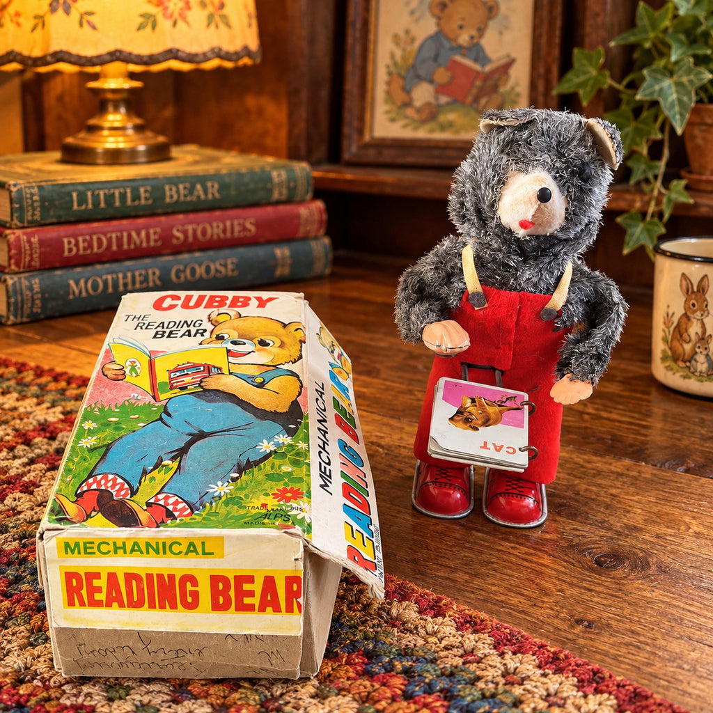 Alps Cubby the Reading Bear