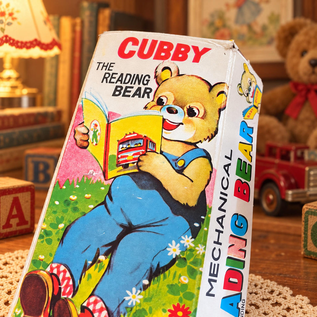 Alps Cubby the Reading Bear