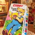 Alps Cubby the Reading Bear