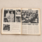 Vintage LIFE magazine April 30, 1945, Life's War Artists WWII historical issue
