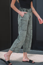 Mckinley Wash Barrel Fit Pants
