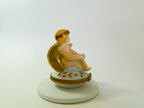 Angel with Gold Wings on Stars Limoges - LADYBIRD LAUGH