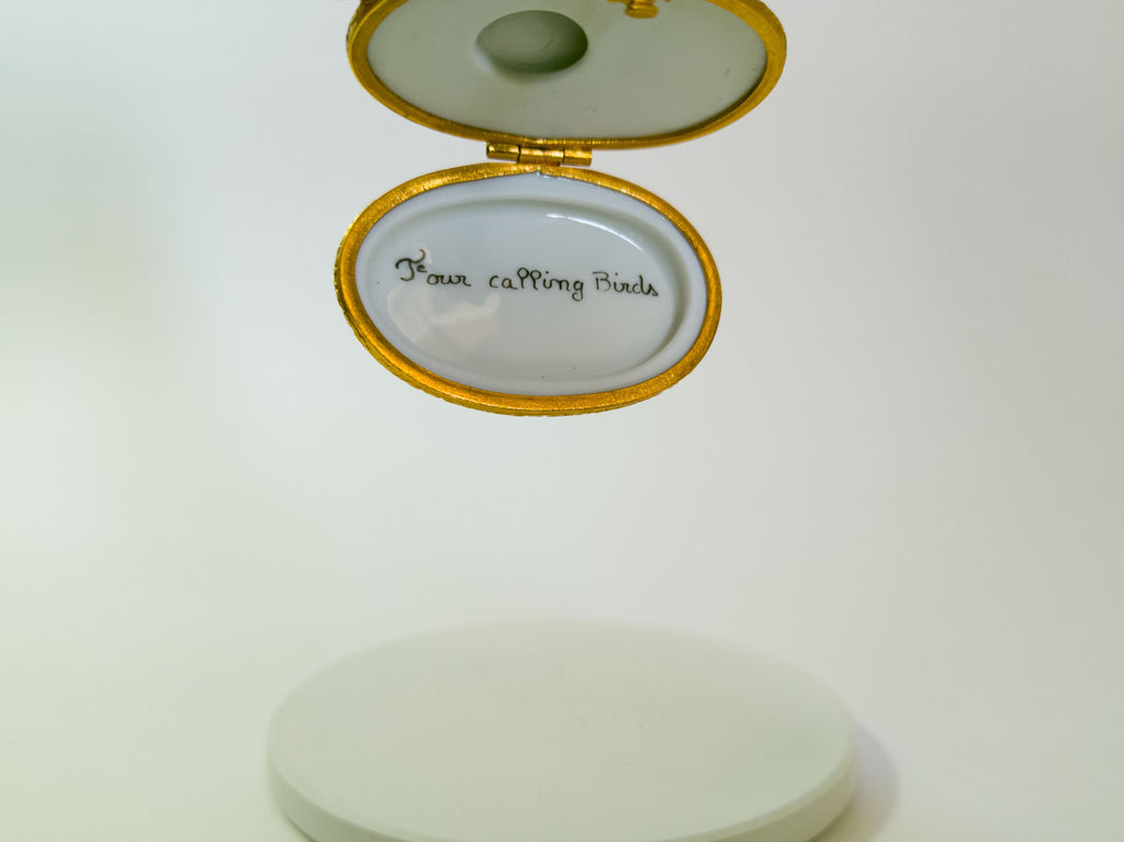 Artoria Four Calling Birds Limoges - LADYBIRD LAUGH