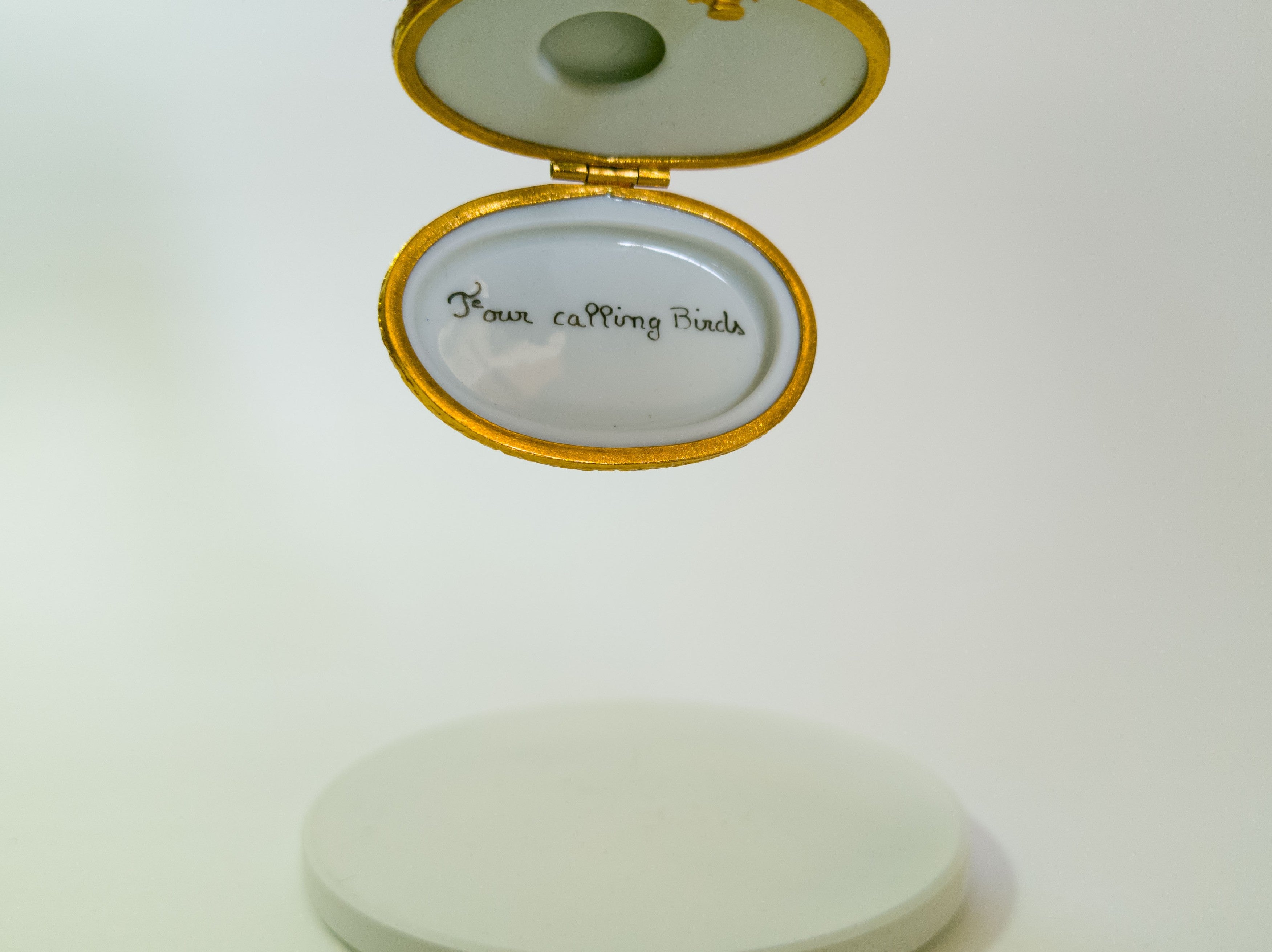 Artoria Four Calling Birds Limoges - LADYBIRD LAUGH