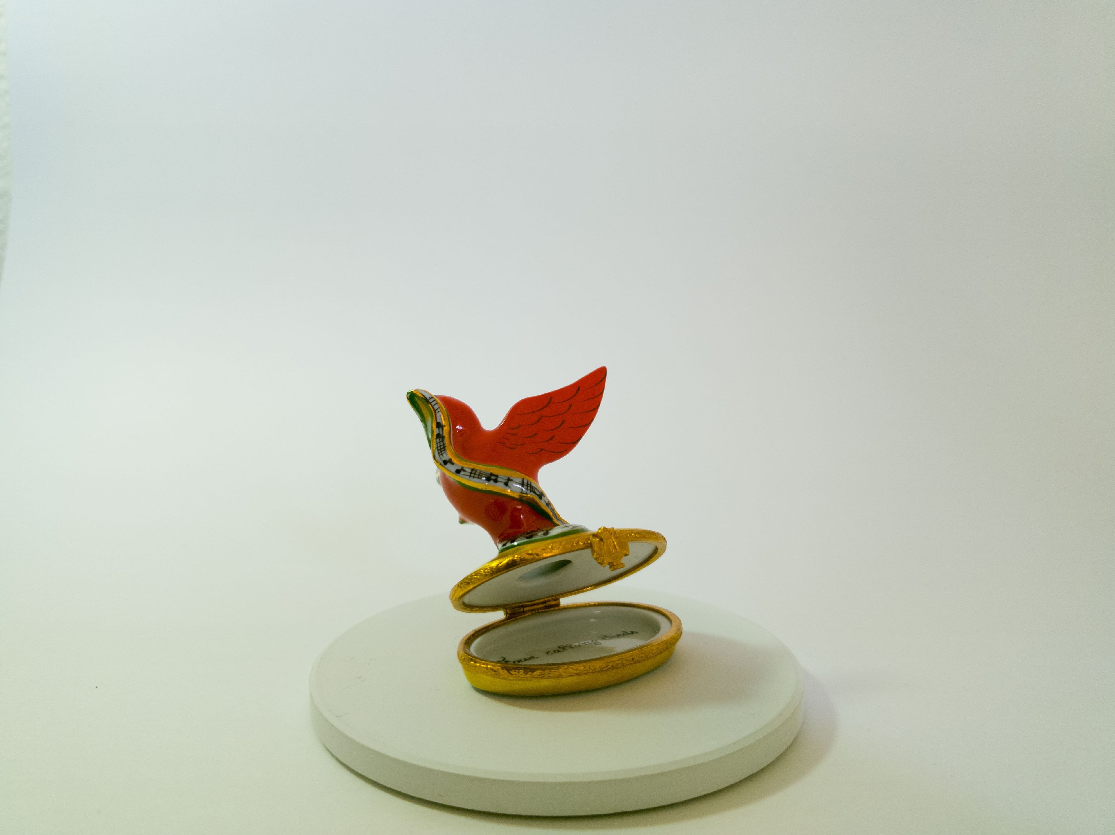 Artoria Four Calling Birds Limoges - LADYBIRD LAUGH
