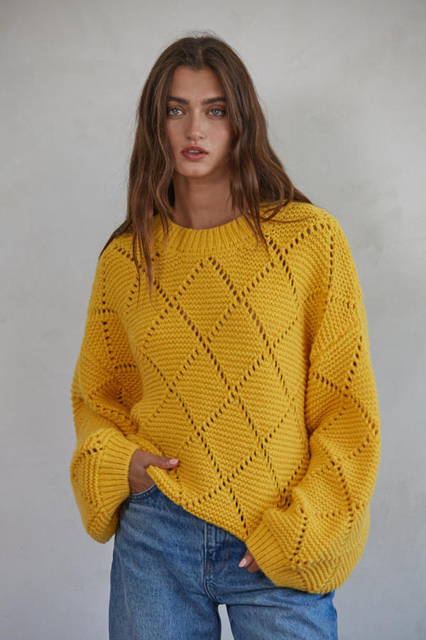 Lily - Yellow Sweater