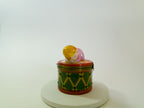 Baby Girl on Drum Limoges - LADYBIRD LAUGH