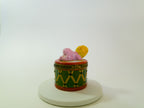 Baby Girl on Drum Limoges - LADYBIRD LAUGH