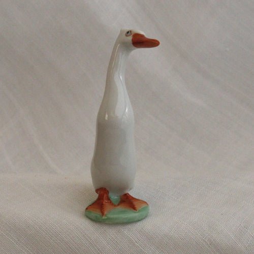Indian Runner Duck - Herend Hungary Hand Painted - LADYBIRD LAUGH