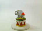 Circus Elephant on Drum Limoges - LADYBIRD LAUGH