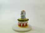 Circus Elephant on Drum Limoges - LADYBIRD LAUGH
