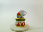 Circus Elephant on Drum Limoges - LADYBIRD LAUGH