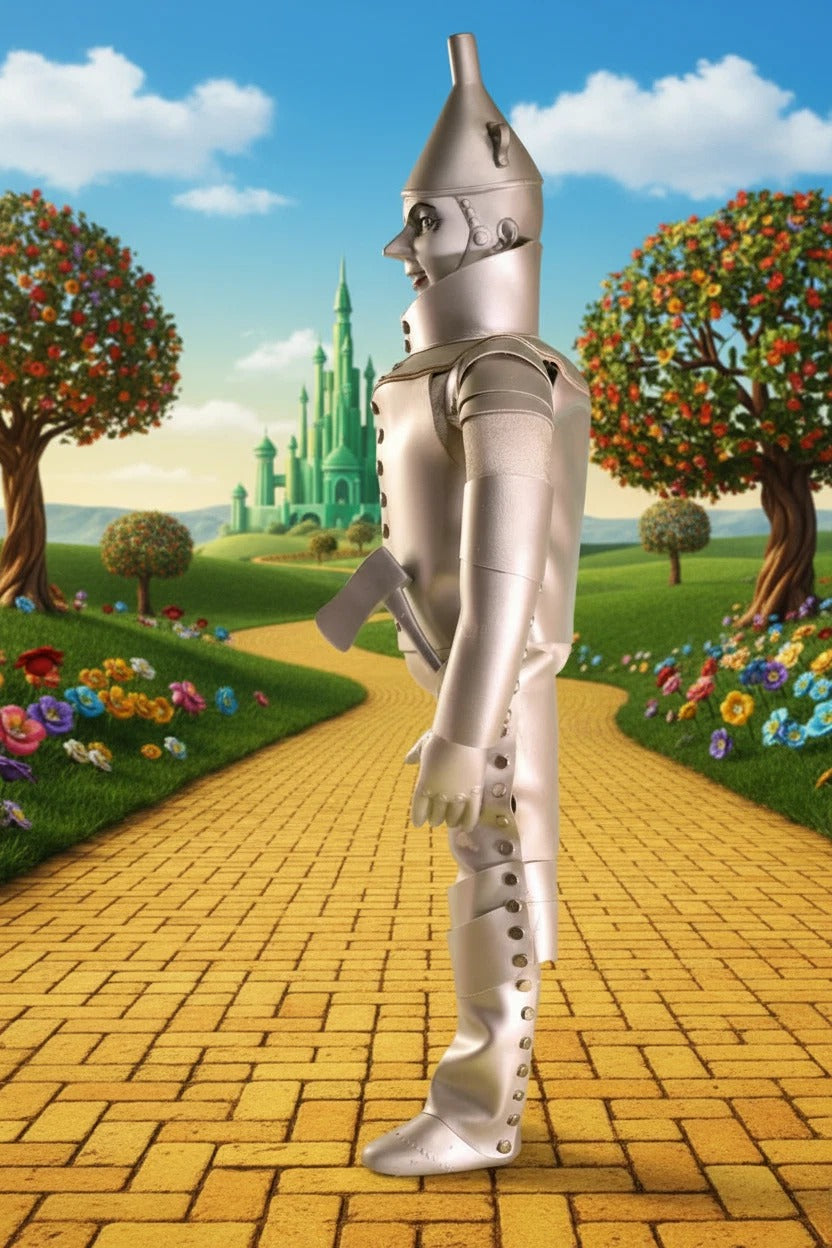 Franklin Mint Wizard of Oz Tin Man - LADYBIRD LAUGH