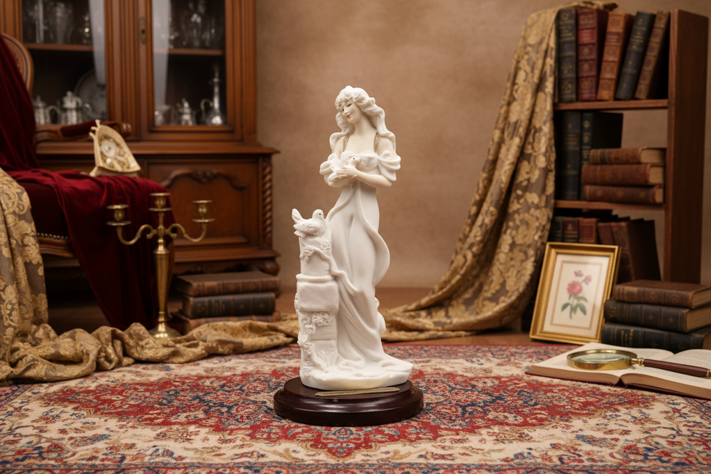 Giuseppe Armani Lady with Doves figurine
