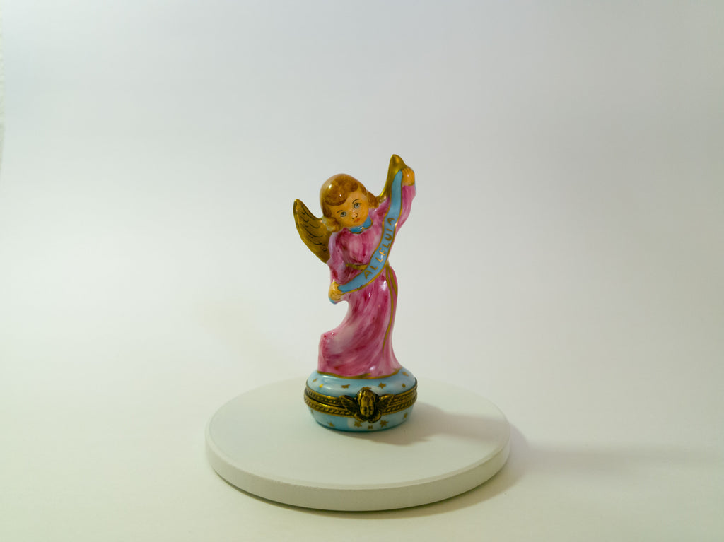 Hallelujah Nativity Angel Limoges - LADYBIRD LAUGH