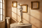 Giuseppe Armani Lady with Flowers Figurine | Authentic Vintage