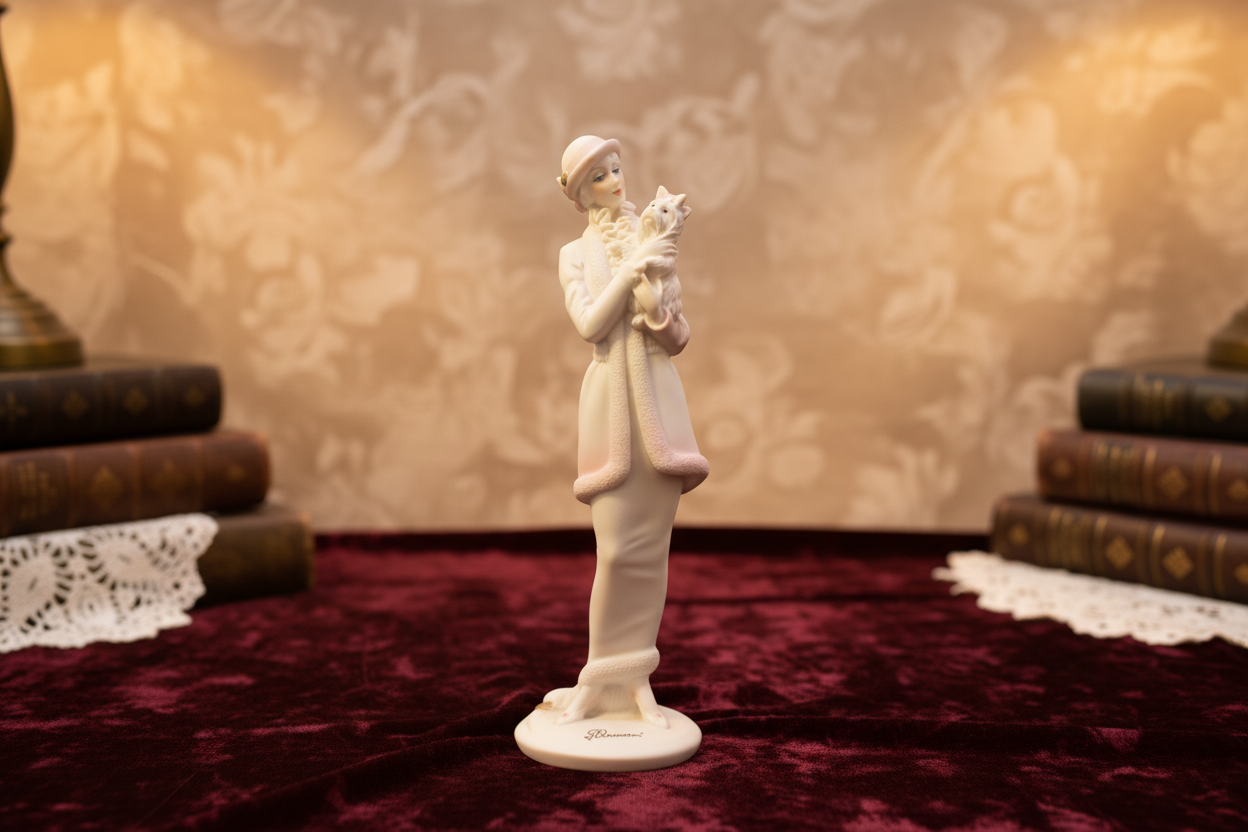 Giuseppe Armani Lady with Yorkie - LADYBIRD LAUGH