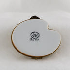 Limoges Marque Deposse Signed Painters Palette - LADYBIRD LAUGH
