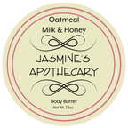 Body Butter Collection | Jasmine’s Apothecary – Natural Hydration in 5 Scents