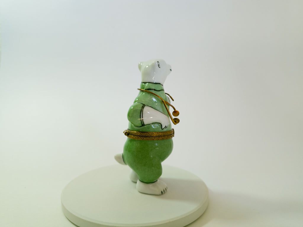 Polar Bear Doctor Limoges - LADYBIRD LAUGH
