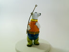 Polar Bear with Fishing Rod Limoges - LADYBIRD LAUGH