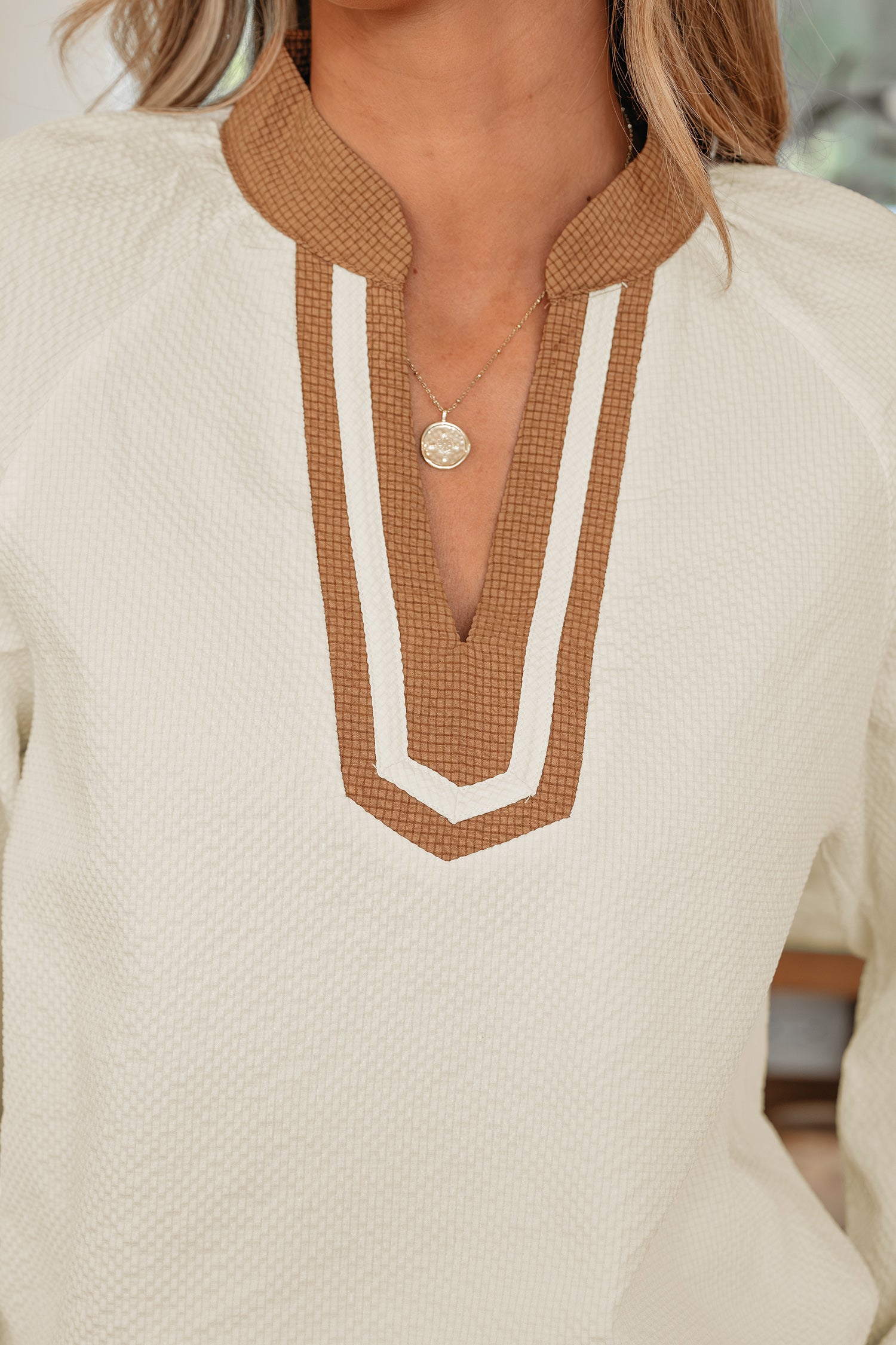 Maren Long Sleeve Blouse Long Sleeve Top