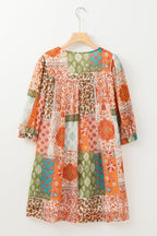 Tallulah Sleeve Chiffon Loose Dress
