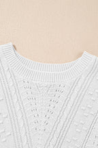 Liv Chevron Patterned Knit Sweater