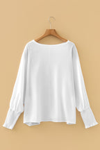 Gwen Sleeve Dolman Blouse Long Sleeve Top