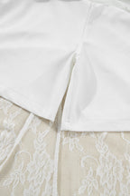 Maliyah Lace Flowy Maxi Skirt