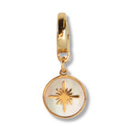 Star Charm, Mother of Pearl | Charm Bar | Bag Charm