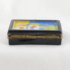 Signed Limoges Flower Puzzle Box – Peint Main, France