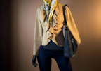 Tabitha for Anthropologie Ruffle Wool Blazer - LADYBIRD LAUGH