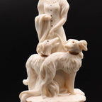 Giuseppe Armani Lady with Two Borzoi Dogs - LADYBIRD LAUGH