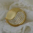 Vintage Bob Mackie Swirl Yin & Yang pill box - LADYBIRD LAUGH